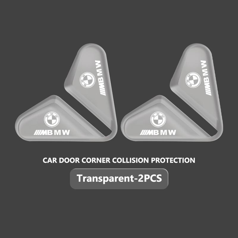 FA42/4pcs Car Door Corner Protective Anti-collision Guard Covers For BMW Performance M E87 E30 E46 E28 F35 G20 E93 F20 X3 X