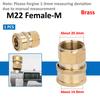 M14 M18 M22 Quick Connector High Pressure Quick Coupling For Car Washer Water Gun Adapter Joints Garden Irrigation Accessories