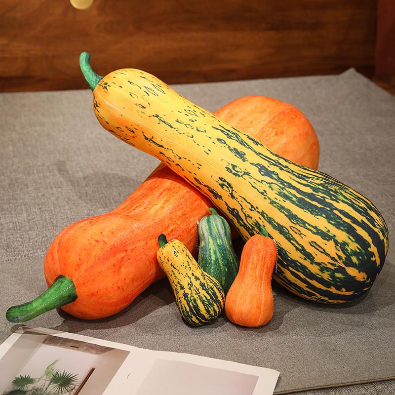 Pumpkin Toy Plush Vegetable Stuffed Doll Pendant Bedroom Decoration Kids Gift