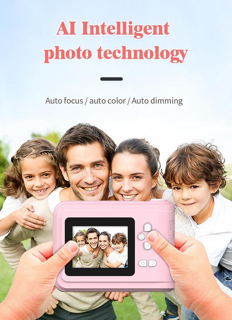 Polaroid High-Resolution Children's Mini Camera & Camcorder