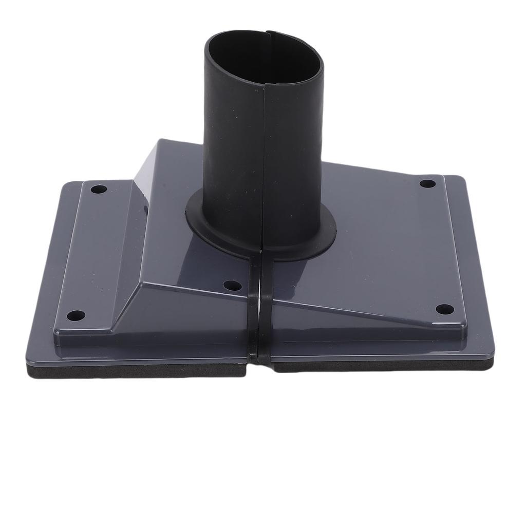 HVAC Wall Penetration Line Set Cover Kit Plastic Split AC Line Set Wall Cover with Soft Gasket for Indoor Outdoor   Conditioner