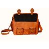 Mens Satchel Vintage Brown Leather Messenger Bag Shoulder Laptop Bag Briefcase