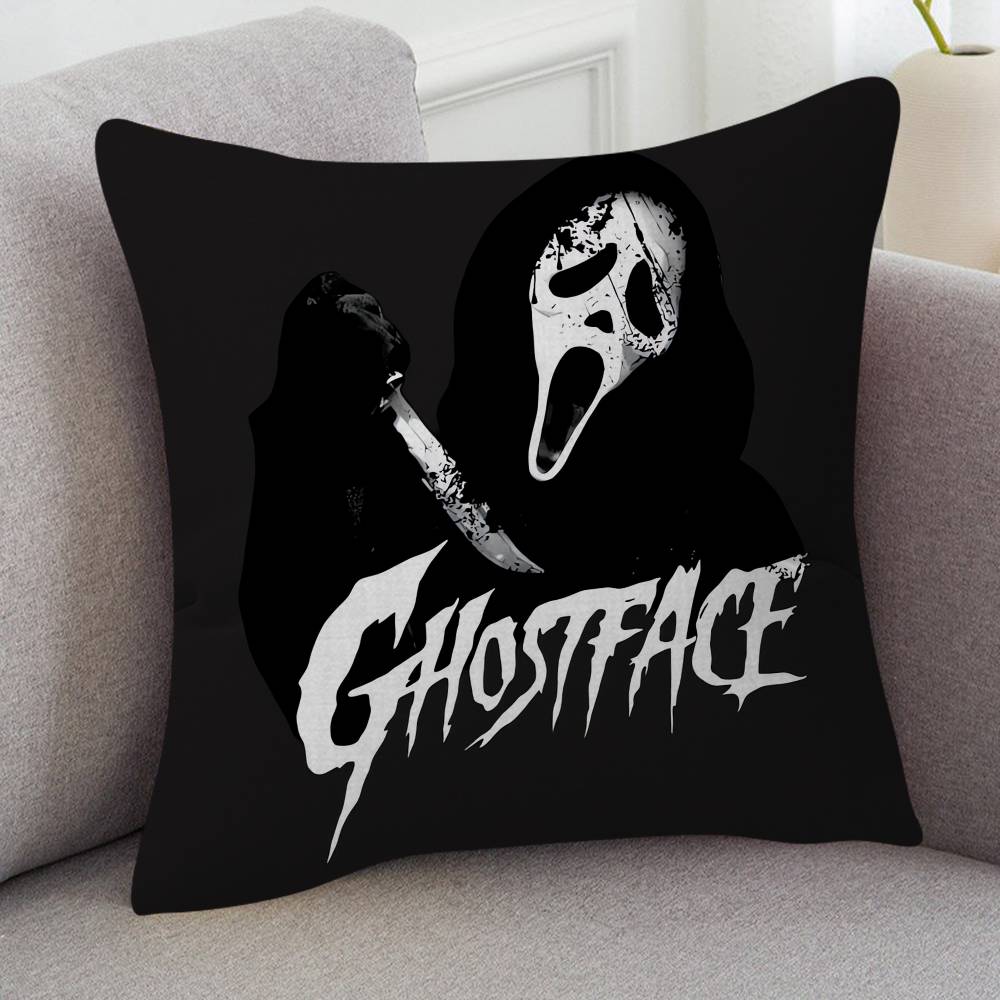 Movie Scream Game For Cartoon Print Peripheral Pillow Case Cushion Cover Home Decor Birthday Gift Pillowcover