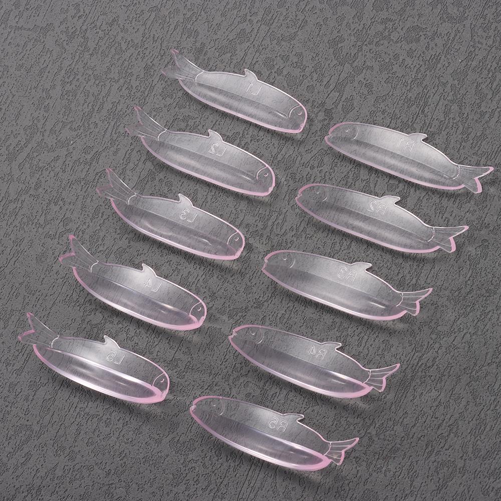 5Pairs Reusable Silicone Eyelash Perm Pads Applicator Tools Eyelash Lifting Shield  for Women
