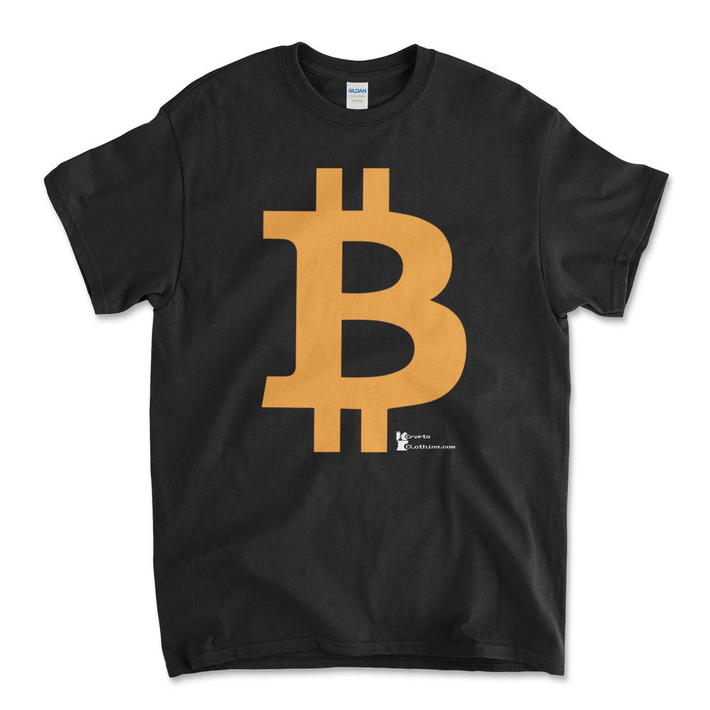 Bitcoin BTC Крипто Криптовалюта Альткоин HODL Черная футболка UPC233 Унисекс футболка S