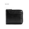RFID Anti Theft Zipper Card Holder Vintage Design Men Fashion Purse Wallets Money Pack GZW