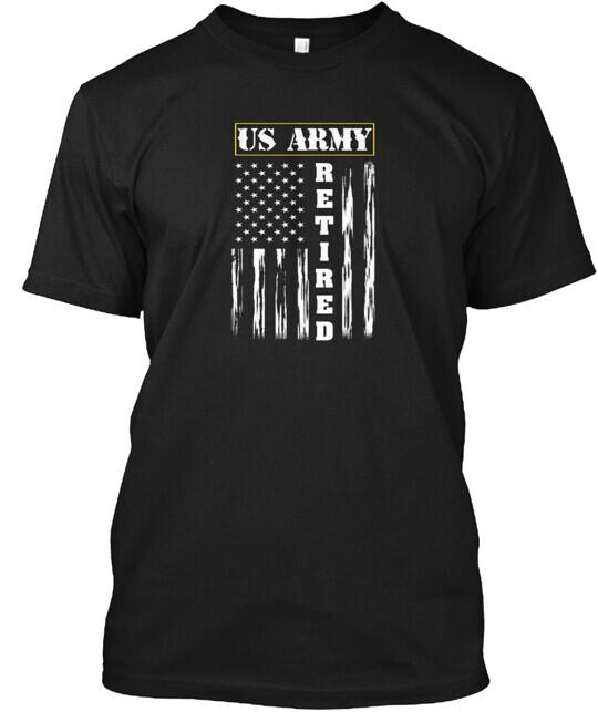Retired From Army Veteran T-Shirt L