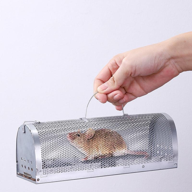 High-Sensitivity Galvanized Rat Trap Rat Trap Cage Pest Control All Mice And Rat Can Fit In Mice Rodent Catcher Rat Trap Cage