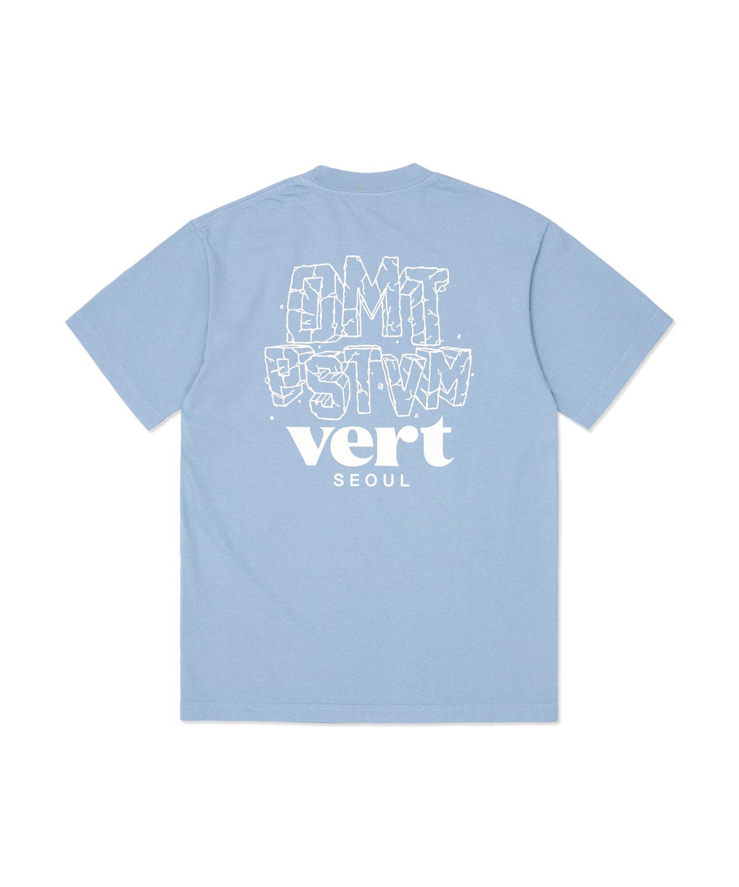 Dimito Dmt Vert Seoul Ssv Gd 6.5Oz Tee Clear Blue Xl