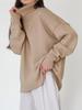 Women Turtleneck Sweater Autumn Winter Thick Warm Pullover Top Casual Loose Knitted Jumper Female Top