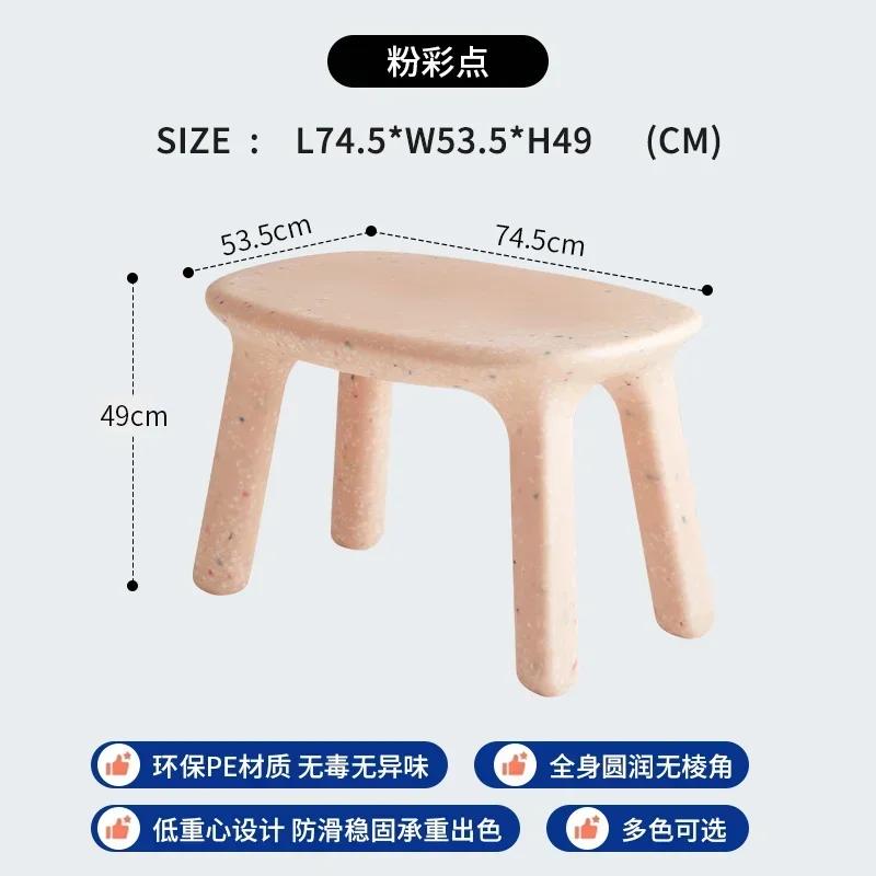 Nordic Girl Table And Chair Furniture Plastic School Writing Small Desk Creative Design Living Room Study Table Desks