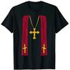 Pope Minister Costume Funny Halloween Religious Catholic T-Shirt