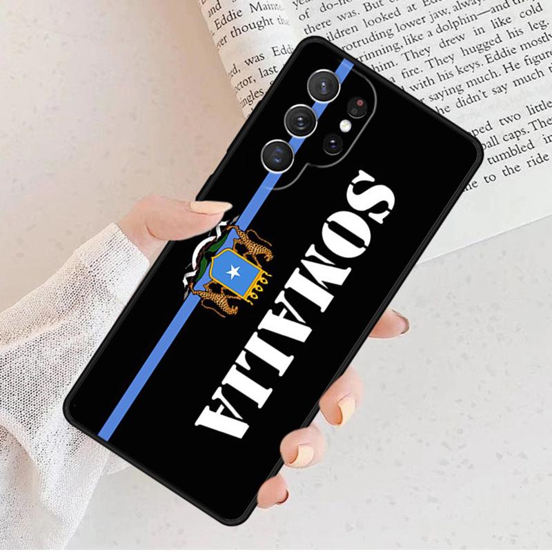 Somali Somalia National Flag Phone Case For Samsung Galaxy S25 S23 S30 S8 S21 S20 FE S24 S22 Note 10 20 Plus lite Ultra