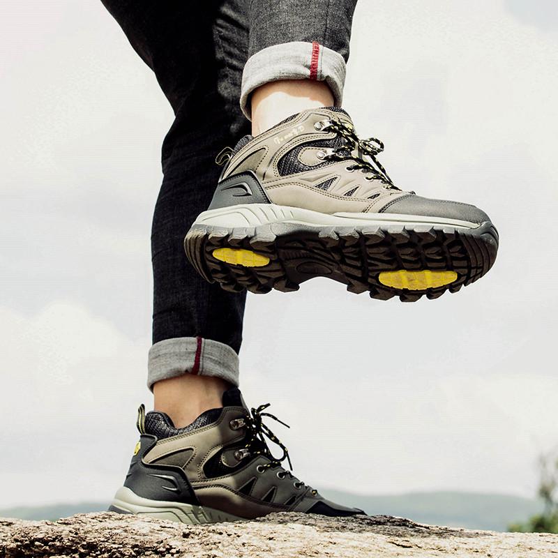 High-Top-Outdoor-Wanderschuhe MD Bottom Wasserdichte Wanderschuhe Wanderschuhe 39-47
