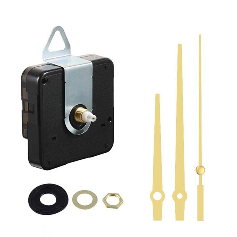 Quiet Move Movement Mechanism Plastic Housing Replacement Parts For DIY Wall Desk Clocks Precise Timing Quiet 4Sets