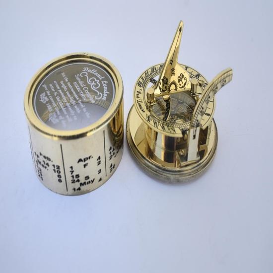 Brass Sundial Compass, Vintage Nautical Décor Home Decor Birthday Gift