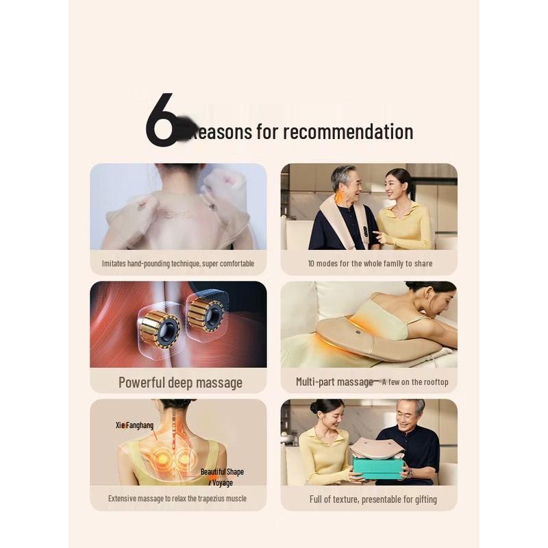 SKG Neck and Shoulder Massager CN plug (adapter included)