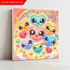 Kit Pittura Diamante 5D Fai da Te Cuore d'Amore Carino con Perle e Gemme per Adulti/Principianti Idea Regalo Decorazione Casa 11,81x11,81 pollici