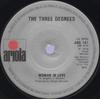 7inch Record THREE DEGREES  Woman In Love ARO141 Ariola 1979 UK Pop Used