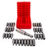 33 In 1 Hollow Screwdriver Set with Extension Rod Magnetic Phillips Torx Screw Driver Bits Hand Repair Tool for Small Space DIY