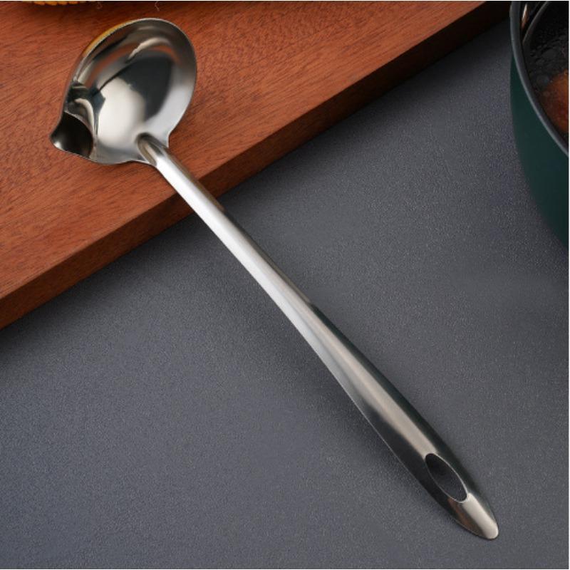 

Бытовой дуршлаг для супа, ложка-сепаратор масла и супа для хот-пота Large