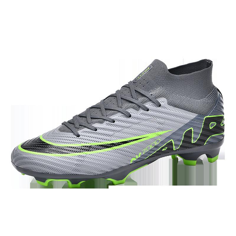 A Pair of New Adult High-quality Non-slip, Breathable and Wear-resistant High-top Football Shoes for Delivery, Professional Competition Training Shoes