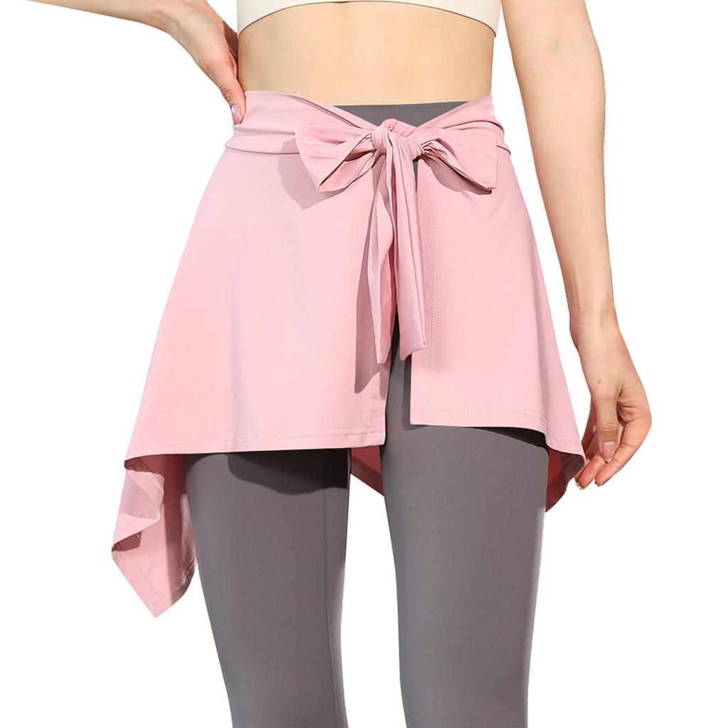 Women Skirt Elastic Yoga Culottes For Women Athletic Shorts Lightweight High Waist Skinny Solid Joggers