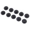 10PCS Fender Liner Nuts 07147169847 Plastic Replacement for 128i 135i 228i 228iX 230i 230iX 320i 320iX 323i 325i 325xi
