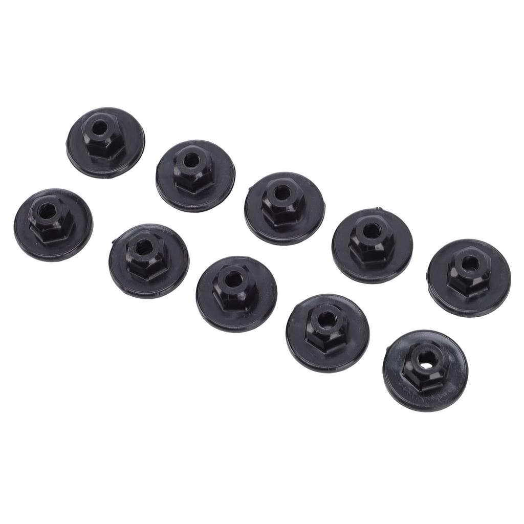 10PCS Fender Liner Nuts 07147169847 Plastic Replacement for 128i 135i 228i 228iX 230i 230iX 320i 320iX 323i 325i 325xi