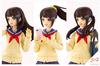 Juya Sosai Garden Madoka Yuuki High Height 150mm Scale Plastic Model JK001 Girls' [Momozakura School/Winter Uniform] Approx. 1/10