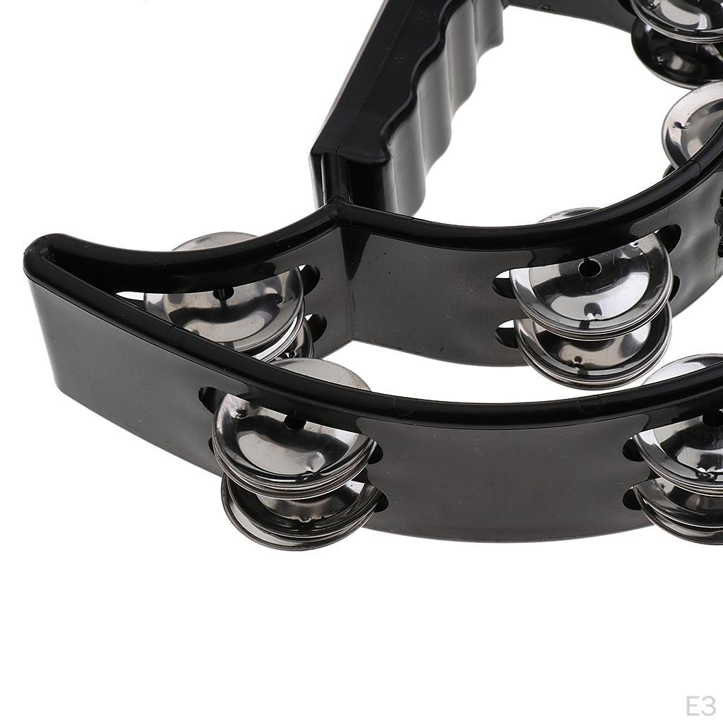 7 Rattle Musical Tambourine Handbell Shaker Drum Accs Parts