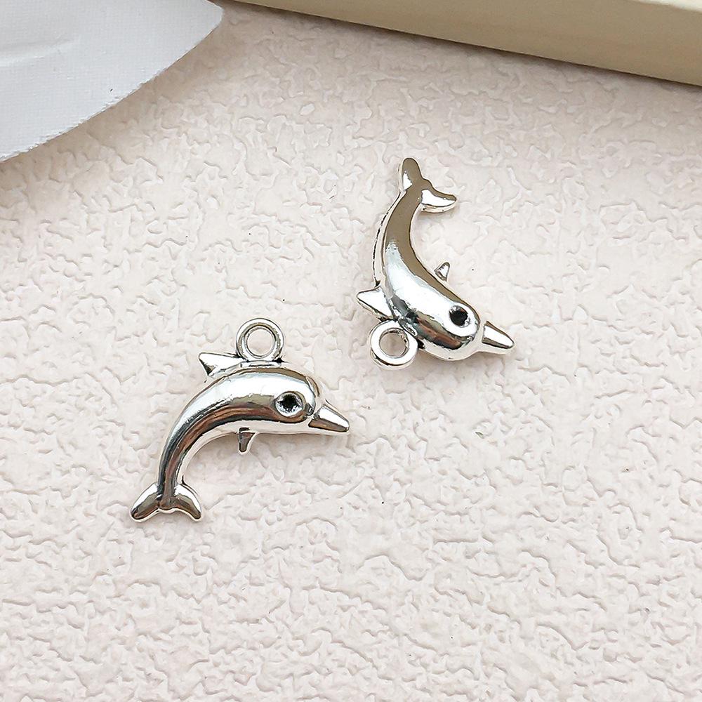 Náramek a přívěsek s tibetským stříbrným zvířecím přívěskem: Vážka, Krab, Želva, Jelen, Holub, Sova, Kráva