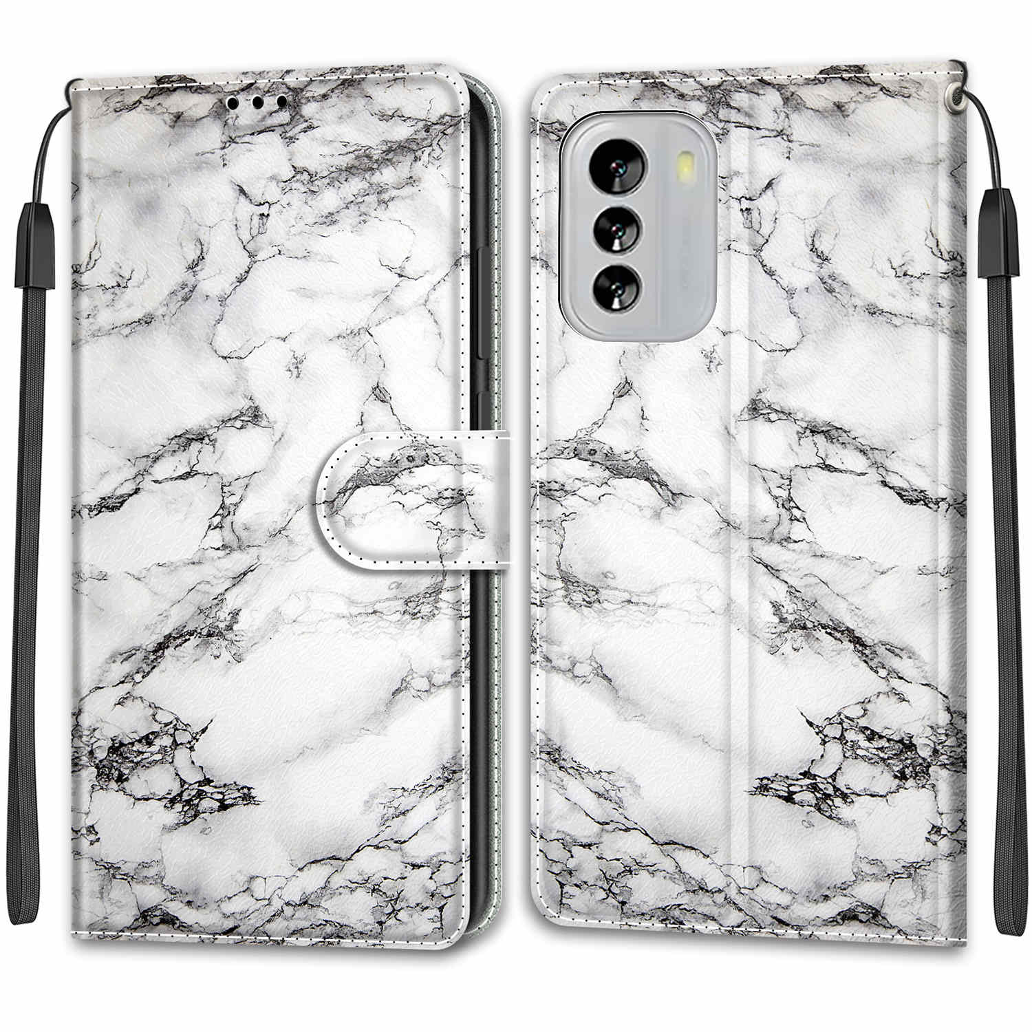 

Розкішний розписний шкіряний чохол для Nokia G60/G21/G11/G20/G10/C12/C22/C32/G42 Wallet Book Style Protective Cover для Nokia 6.3/Nokia C01 Plus/Nokia G310 Nokia C01 Plus