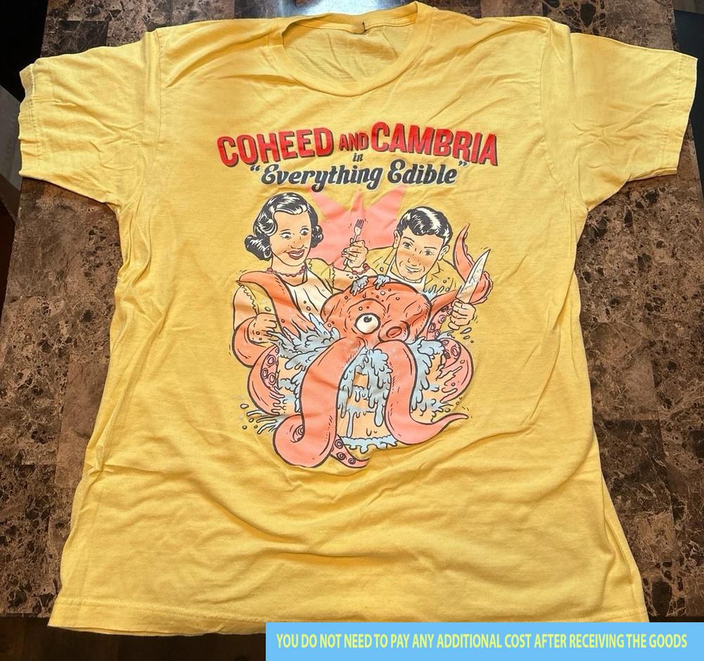 

Coheed And Cambria Music Band Classic Shirt Yellow S-5XL AA647 Unisex T-Shirt XXL