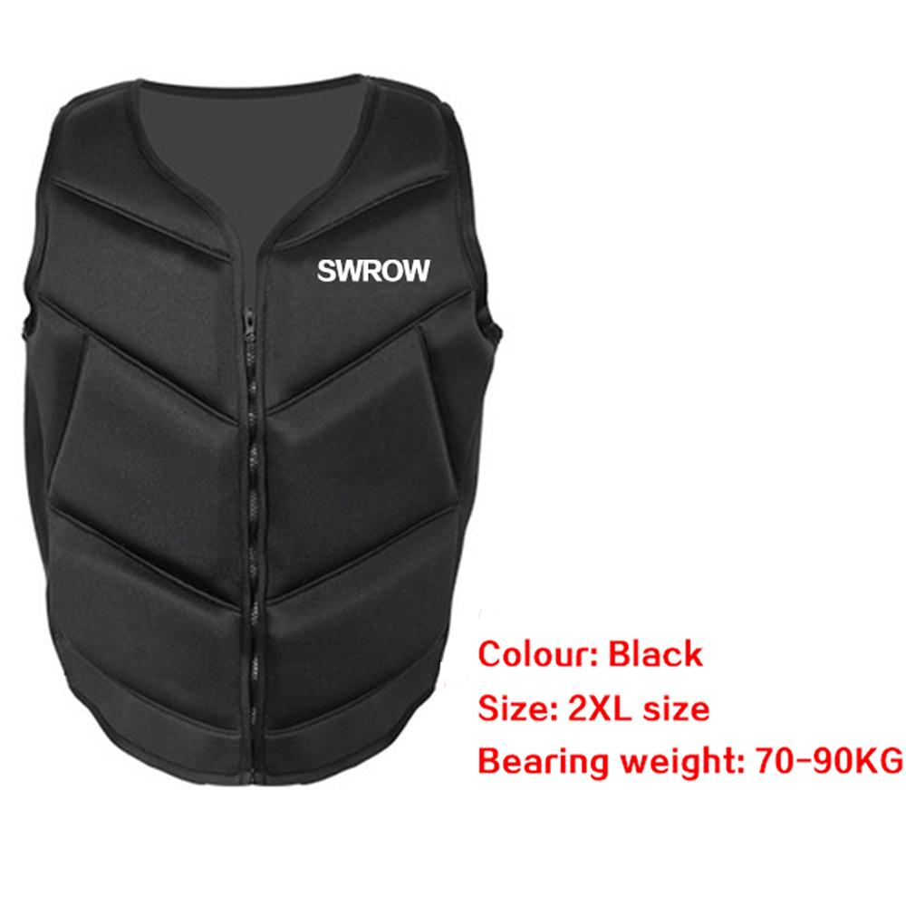 Gilet di salvataggio in neoprene per adulti portatile da esterno per nuoto pesca kayak canoa sicurezza salvataggio giubbotto di salvataggio 2021