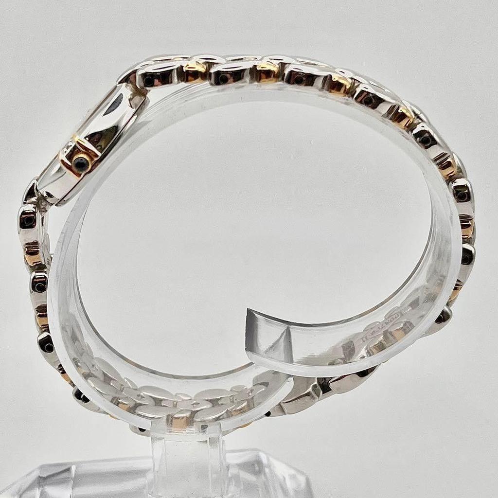 Used SEIKO Exceline Diamond Bezel 2P New Battery Ladies 1F20-6B60