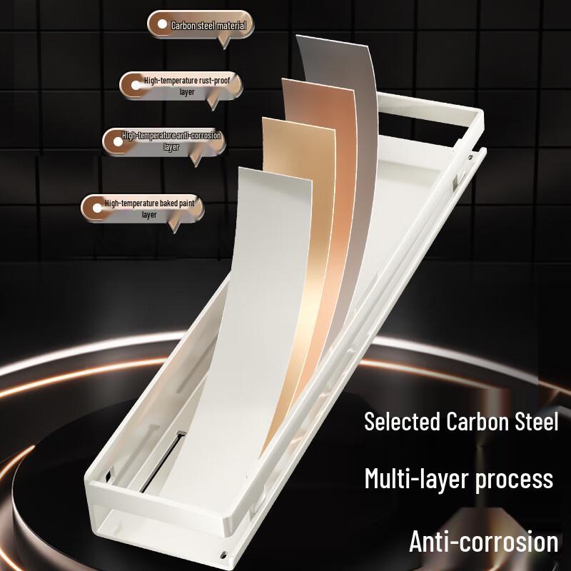 Zhaoran Nordic Wall-Mounted Punch-Free Spice Rack