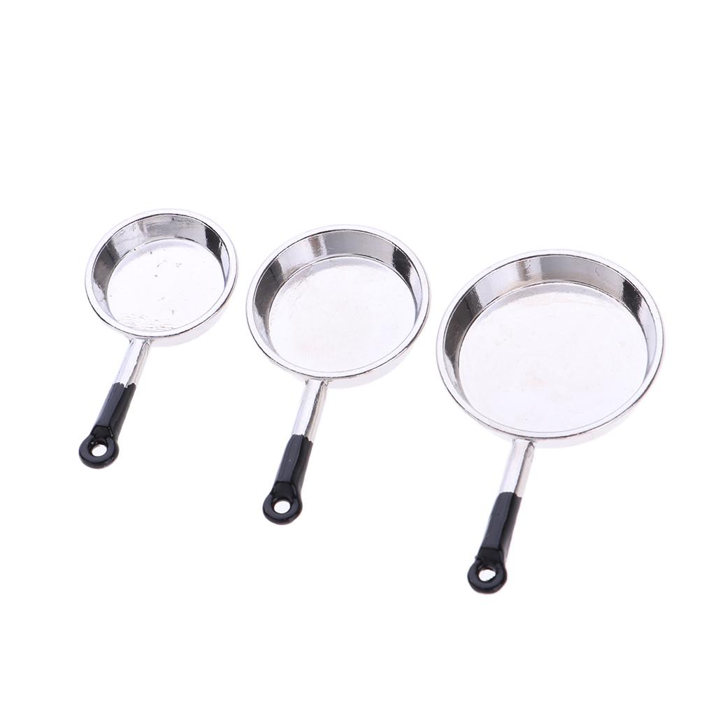 Set Miniature Pots And Pans Utensils/12 Ornaments