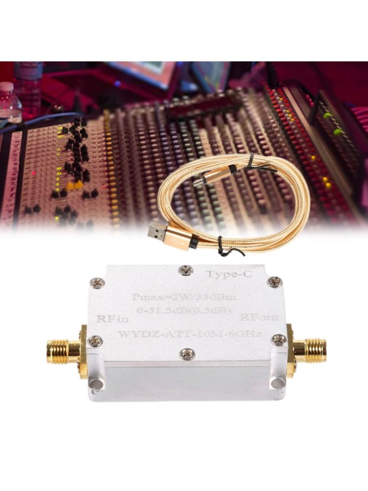 RF Attenuator 10MHZ- 6GHz RF Attenuator Control 30DB for Singal Receiver System Wide Applications