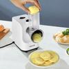 Electric Cheese Grater Salad Maker, 200W Salad Shooter, Electric Vegetable Slicer Shredder Chopper for Fruits with 5 Attachments, Stainless Steel Food