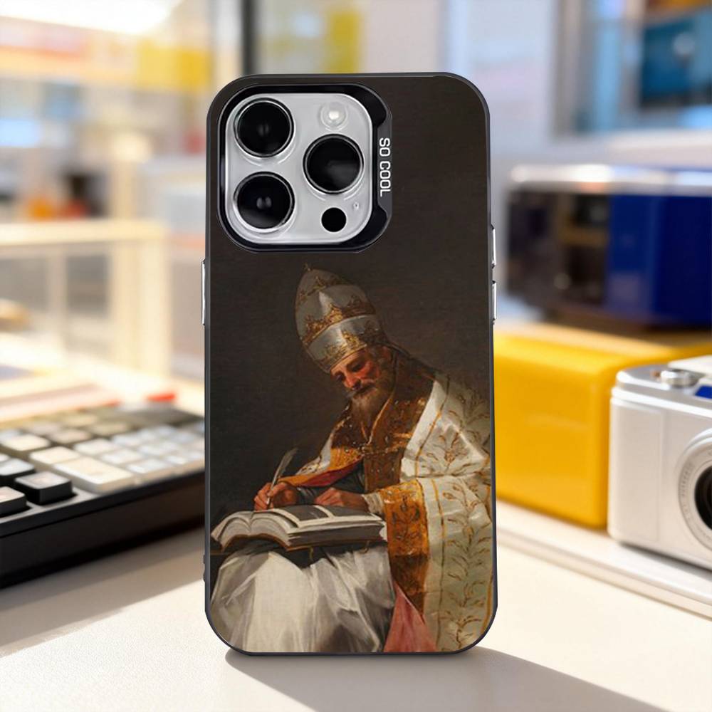 Spain F-Francisco Goya Art Phone Case For iPhone 17,16,15,14,13,12,11,Pro,XS,Max,Plus,Mini,SE4,E Black Matte Shockproof Cover