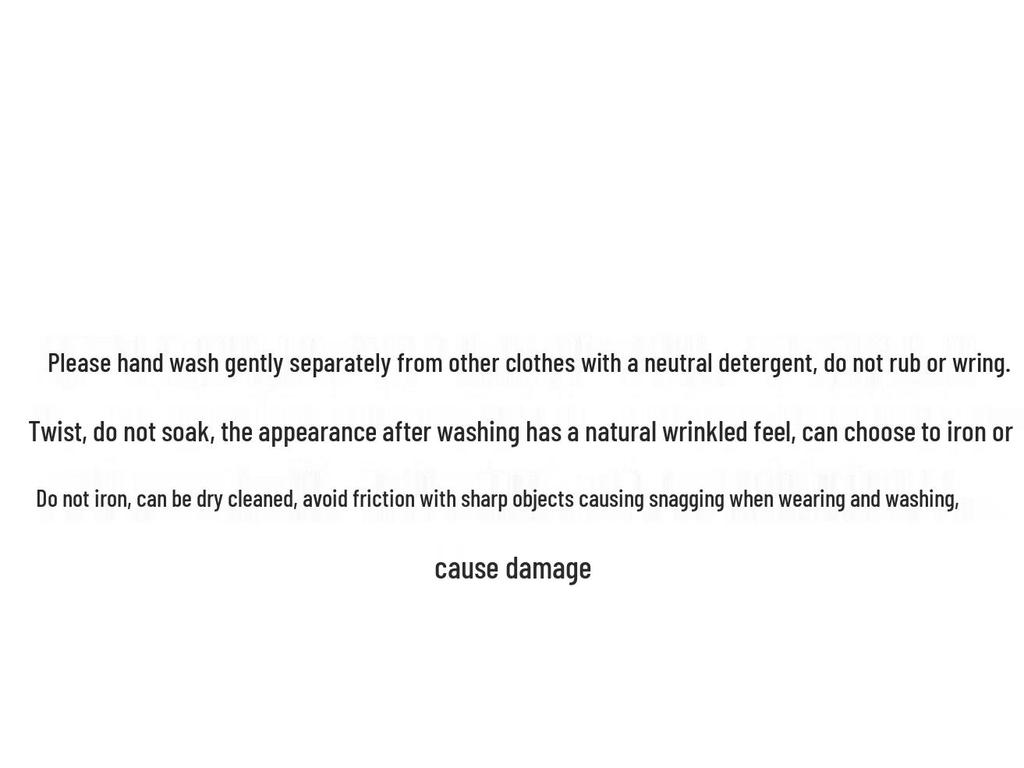 Sancai Acetate Blend Straight-Leg Casual Pants