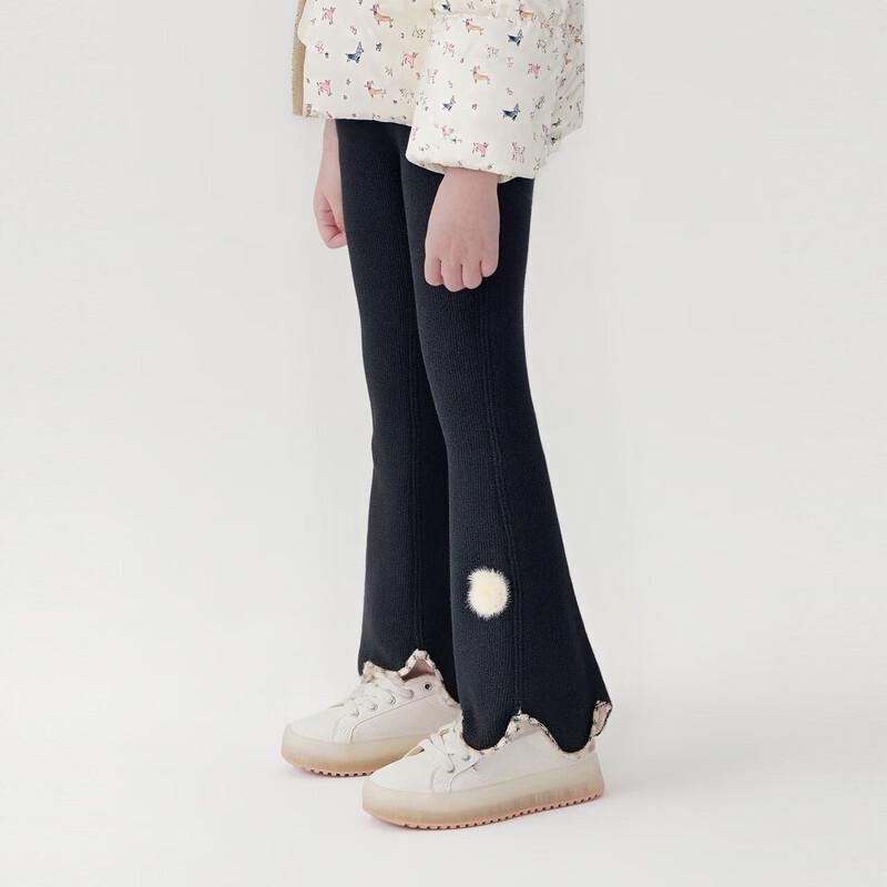 

DEESHA Girls Fleece-Lined Flared Winter Pants 130