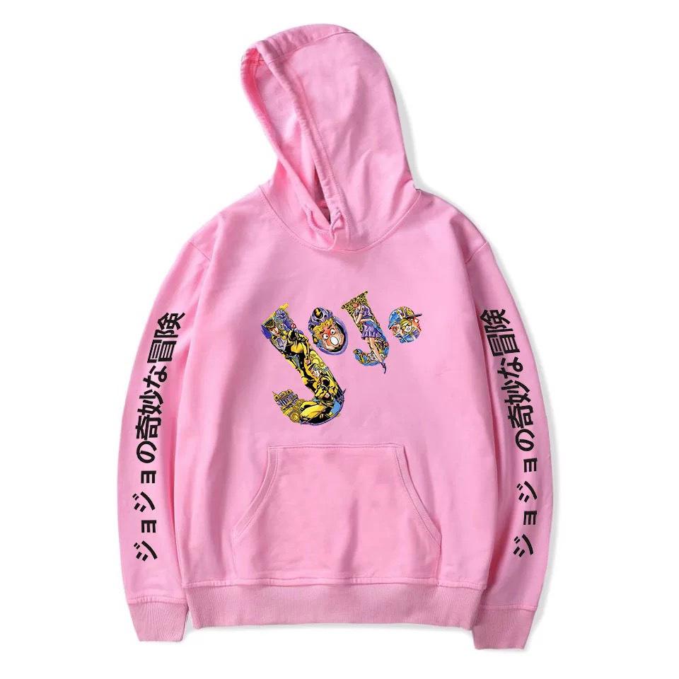 JOJO's Bizarre Adventure Spring/Autumn Printed Loose Hoodie