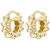 925 Silver Gold Temperament Versatile Earrings Jewelry Versatile Hoop Earrings For Women Jewelry Birthday Party Gifts