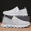 Fashion Sneakers Men's Mesh Casual Shoes Men Athletic Lightweight Breathable Dress Shoes Men Comfortable Walking Oxford Shoes Trainers