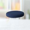 Round Elastic Stretchy Bar Stool Cushion Cover Removable Protective Seat Case for Hotel Party Office 30-38Cm Diameter