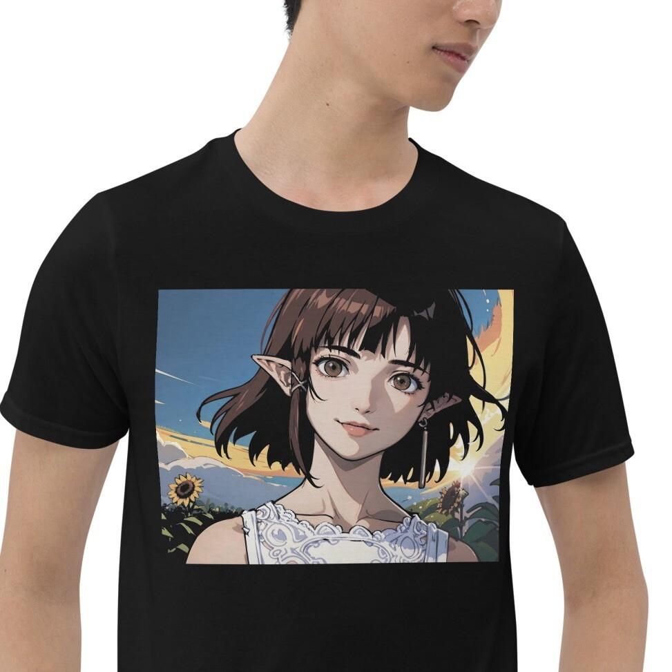 

Cute Anime Elf Girl Fantast Kawaii Harajuku Short-Sleeve Unisex T-Shirt M