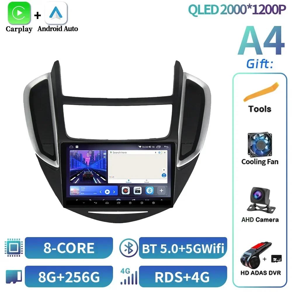 Android 14 Pentru Chevrolet Trax 2014-2016 Radio Auto Multimedia 4G Navigație GPS Wireless Bluetooth Carplay Ecran Tactil Stereo