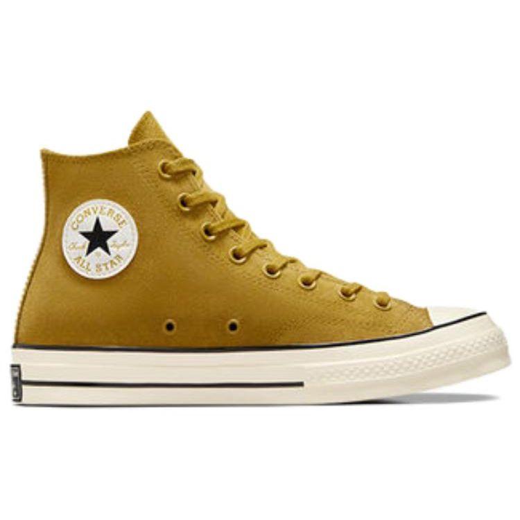 Converse Chuck 70 Plus Casual Simple High-Top Canvas Shoes Unisex Sneakers Yellow A05598C